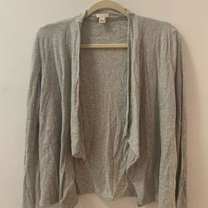 JCrew light gray long sleeve sweater